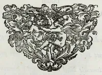 An illustration from Europae labor conformando Innocentio XII. Pont. Max., eidem sanctiss. d. d. Innocentio convictori olim suo, nunc parenti amantissimo a Seminario Romano publicè exhibitus (1692)