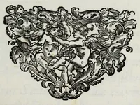 An illustration from Europae labor conformando Innocentio XII. Pont. Max., eidem sanctiss. d. d. Innocentio convictori olim suo, nunc parenti amantissimo a Seminario Romano publicè exhibitus (1692)