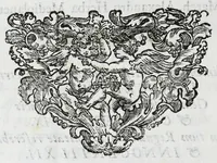 An illustration from Europae labor conformando Innocentio XII. Pont. Max., eidem sanctiss. d. d. Innocentio convictori olim suo, nunc parenti amantissimo a Seminario Romano publicè exhibitus (1692)