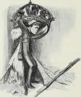 An illustration from Europas Fürsten im Sittenspiegel der Karikatur, mit 468 Textillustrationen und 72 farbigen Kunstblättern nach seltenen und amüsanten Karikaturen, aus allen Ländern und Zeitepochen (1908)