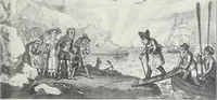 An illustration from Europas Fürsten im Sittenspiegel der Karikatur, mit 468 Textillustrationen und 72 farbigen Kunstblättern nach seltenen und amüsanten Karikaturen, aus allen Ländern und Zeitepochen (1908)