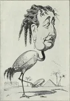 An illustration from Europas Fürsten im Sittenspiegel der Karikatur, mit 468 Textillustrationen und 72 farbigen Kunstblättern nach seltenen und amüsanten Karikaturen, aus allen Ländern und Zeitepochen (1908)