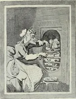 An illustration from Europas Fürsten im Sittenspiegel der Karikatur, mit 468 Textillustrationen und 72 farbigen Kunstblättern nach seltenen und amüsanten Karikaturen, aus allen Ländern und Zeitepochen (1908)