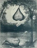 An illustration from Europas Fürsten im Sittenspiegel der Karikatur, mit 468 Textillustrationen und 72 farbigen Kunstblättern nach seltenen und amüsanten Karikaturen, aus allen Ländern und Zeitepochen (1908)