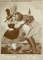 An illustration from Europas Fürsten im Sittenspiegel der Karikatur, mit 468 Textillustrationen und 72 farbigen Kunstblättern nach seltenen und amüsanten Karikaturen, aus allen Ländern und Zeitepochen (1908)