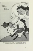 An illustration from Europas Fürsten im Sittenspiegel der Karikatur, mit 468 Textillustrationen und 72 farbigen Kunstblättern nach seltenen und amüsanten Karikaturen, aus allen Ländern und Zeitepochen (1908)