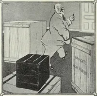 An illustration from Europas Fürsten im Sittenspiegel der Karikatur, mit 468 Textillustrationen und 72 farbigen Kunstblättern nach seltenen und amüsanten Karikaturen, aus allen Ländern und Zeitepochen (1908)