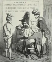 An illustration from Europas Fürsten im Sittenspiegel der Karikatur, mit 468 Textillustrationen und 72 farbigen Kunstblättern nach seltenen und amüsanten Karikaturen, aus allen Ländern und Zeitepochen (1908)