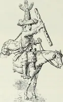 An illustration from Europas Fürsten im Sittenspiegel der Karikatur, mit 468 Textillustrationen und 72 farbigen Kunstblättern nach seltenen und amüsanten Karikaturen, aus allen Ländern und Zeitepochen (1908)