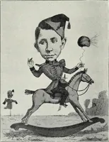 An illustration from Europas Fürsten im Sittenspiegel der Karikatur, mit 468 Textillustrationen und 72 farbigen Kunstblättern nach seltenen und amüsanten Karikaturen, aus allen Ländern und Zeitepochen (1908)