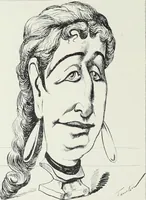 An illustration from Europas Fürsten im Sittenspiegel der Karikatur, mit 468 Textillustrationen und 72 farbigen Kunstblättern nach seltenen und amüsanten Karikaturen, aus allen Ländern und Zeitepochen (1908)
