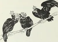 An illustration from Europas Fürsten im Sittenspiegel der Karikatur, mit 468 Textillustrationen und 72 farbigen Kunstblättern nach seltenen und amüsanten Karikaturen, aus allen Ländern und Zeitepochen (1908)