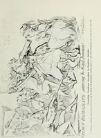 An illustration from Europas Fürsten im Sittenspiegel der Karikatur, mit 468 Textillustrationen und 72 farbigen Kunstblättern nach seltenen und amüsanten Karikaturen, aus allen Ländern und Zeitepochen (1908)