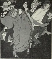 An illustration from Europas Fürsten im Sittenspiegel der Karikatur, mit 468 Textillustrationen und 72 farbigen Kunstblättern nach seltenen und amüsanten Karikaturen, aus allen Ländern und Zeitepochen (1908)