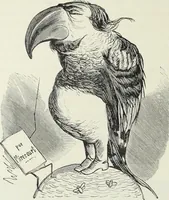 An illustration from Europas Fürsten im Sittenspiegel der Karikatur, mit 468 Textillustrationen und 72 farbigen Kunstblättern nach seltenen und amüsanten Karikaturen, aus allen Ländern und Zeitepochen (1908)