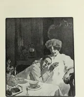 An illustration from Europas Fürsten im Sittenspiegel der Karikatur, mit 468 Textillustrationen und 72 farbigen Kunstblättern nach seltenen und amüsanten Karikaturen, aus allen Ländern und Zeitepochen (1908)