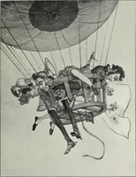 An illustration from Europas Fürsten im Sittenspiegel der Karikatur, mit 468 Textillustrationen und 72 farbigen Kunstblättern nach seltenen und amüsanten Karikaturen, aus allen Ländern und Zeitepochen (1908)