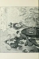 An illustration from Europas Fürsten im Sittenspiegel der Karikatur, mit 468 Textillustrationen und 72 farbigen Kunstblättern nach seltenen und amüsanten Karikaturen, aus allen Ländern und Zeitepochen (1908)