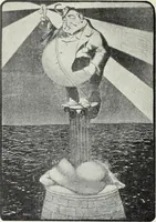 An illustration from Europas Fürsten im Sittenspiegel der Karikatur, mit 468 Textillustrationen und 72 farbigen Kunstblättern nach seltenen und amüsanten Karikaturen, aus allen Ländern und Zeitepochen (1908)