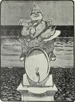 An illustration from Europas Fürsten im Sittenspiegel der Karikatur, mit 468 Textillustrationen und 72 farbigen Kunstblättern nach seltenen und amüsanten Karikaturen, aus allen Ländern und Zeitepochen (1908)