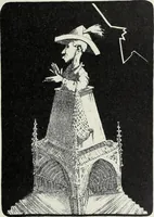 An illustration from Europas Fürsten im Sittenspiegel der Karikatur, mit 468 Textillustrationen und 72 farbigen Kunstblättern nach seltenen und amüsanten Karikaturen, aus allen Ländern und Zeitepochen (1908)