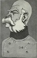 An illustration from Europas Fürsten im Sittenspiegel der Karikatur, mit 468 Textillustrationen und 72 farbigen Kunstblättern nach seltenen und amüsanten Karikaturen, aus allen Ländern und Zeitepochen (1908)