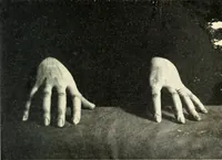 An illustration from Eusapia Palladino and her phenomena (1909)