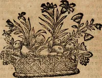 An illustration from Eva, e Ave, ou, Maria triumphante : theatro da erudiçam, e philosophia Christ, em que se representão os dous estados do mundo : cahido em Eva, e levantado em Ave (1700)