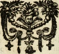 An illustration from Eva, e Ave, ou, Maria triumphante : theatro da erudiçam, e philosophia Christ, em que se representão os dous estados do mundo : cahido em Eva, e levantado em Ave (1700)