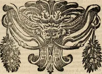 An illustration from Eva, e Ave, ou, Maria triumphante : theatro da erudiçam, e philosophia Christ, em que se representão os dous estados do mundo : cahido em Eva, e levantado em Ave (1700)