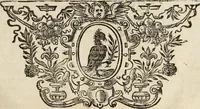 An illustration from Eva, e Ave, ou, Maria triumphante : theatro da erudiçam, e da philosophia Chrystam os dous estados do mundo : cahido em Eva, e levantado em Ave (1676)
