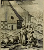 An illustration from Evangelicae historiae imagines : ex ordine euangeliorum, quae toto anno in missae sacrificio recitantur, in ordinem temporis vitae Christi digestae (1593)