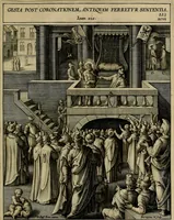 An illustration from Evangelicae historiae imagines : ex ordine euangeliorum, quae toto anno in missae sacrificio recitantur, in ordinem temporis vitae Christi digestae (1593)