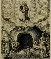 An illustration from Evangelicae historiae imagines : ex ordine euangeliorum, quae toto anno in missae sacrificio recitantur, in ordinem temporis vitae Christi digestae (1593)