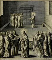 Picture 149 of 161 from Evangelicae historiae imagines : ex ordine euangeliorum, quae toto anno in missae sacrificio recitantur, in ordinem temporis vitae Christi digestae (1593), leaf 298