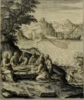 Picture 152 of 161 from Evangelicae historiae imagines : ex ordine euangeliorum, quae toto anno in missae sacrificio recitantur, in ordinem temporis vitae Christi digestae (1593), leaf 304