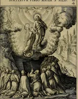 An illustration from Evangelicae historiae imagines : ex ordine euangeliorum, quae toto anno in missae sacrificio recitantur, in ordinem temporis vitae Christi digestae (1593)