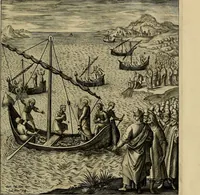 An illustration from Evangelicae historiae imagines : ex ordine euangeliorum, quae toto anno in missae sacrificio recitantur, in ordinem temporis vitae Christi digestae (1593)