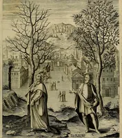 Picture 26 of 161 from Evangelicae historiae imagines : ex ordine euangeliorum, quae toto anno in missae sacrificio recitantur, in ordinem temporis vitae Christi digestae (1593), leaf 56