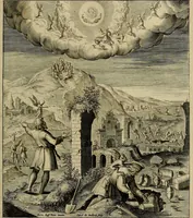 Picture 27 of 161 from Evangelicae historiae imagines : ex ordine euangeliorum, quae toto anno in missae sacrificio recitantur, in ordinem temporis vitae Christi digestae (1593), leaf 58
