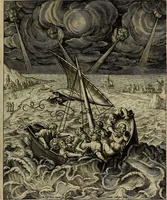 An illustration from Evangelicae historiae imagines : ex ordine euangeliorum, quae toto anno in missae sacrificio recitantur, in ordinem temporis vitae Christi digestae (1593)