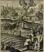 An illustration from Evangelicae historiae imagines : ex ordine euangeliorum, quae toto anno in missae sacrificio recitantur, in ordinem temporis vitae Christi digestae (1593)