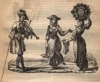 An illustration from The Every-Day Book […] and Table Book; or, Everlasting Calendar of Popular Amusements, Sports, Pastimes, Ceremonies, Manners, Customs, and Events, Incident to Each of the Three Hundred and Sixty-Five Days, in Past and Present Times, &c &c by William Hone [Volume III] (1827)