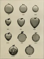 An illustration from Everything in jewelry and photo jewelry : catalogue no. 12. (1918)