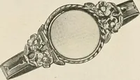 An illustration from Everything in jewelry and photo jewelry : catalogue no. 12. (1918)