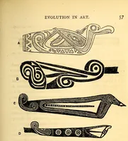 Picture 5 of 17 from Evolution in art: as illustrated by the life-histories of designs (1895), leaf 91
