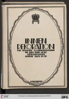 Picture 1 of 18 from Ewald Pauls Aufsatz Zur Innendekoration (1919), leaf 0
