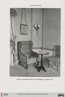 An illustration from Ewald Pauls Aufsatz Zur Innendekoration (1919)