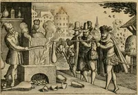 An illustration from Examen fvcorvm psevdo-chymicorvm detectorvm et in gratiam veritatis amantium succincte refutatorum (1617)