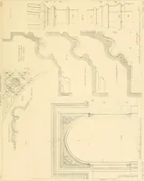 An illustration from Examples of Gothic architecture : selected from various ancient edifices in England ; consisting of plans, elevations, sections, and parts at large ; calculated to exemplify the various styles and the practical construction of this admired class of architecture ; accompanied by historical and descriptive accounts (1895)